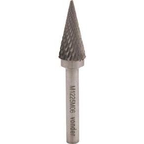 Lima Rotativa Vídea Cônica 12X25Mm Haste 6Mm Lm012 - Vonder