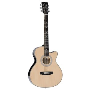 Violão Elétrico Vogga Vce330Nt Mini-Jumbo Aço Natural