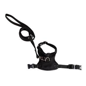 Coleira Peitoral Aerado para Hamster Preto PP | Nicapet
