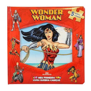 Livro Wonder Woman: Meu Primeiro Livro Quebra-Cabeças