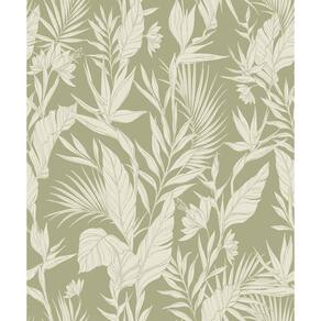 Papel De Parede Icon Folhagem Verde A71102