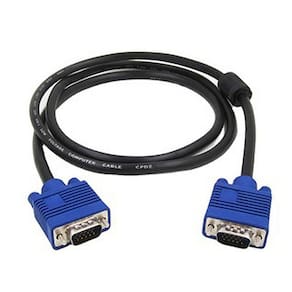 Cabo Vga Macho X Vga Macho Com 1,8 Metros Computador