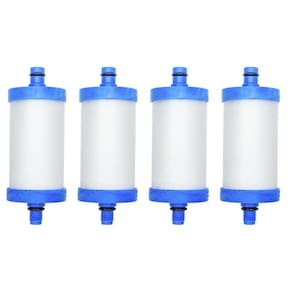 Kit 04 Refil Pro Saude Blindado Carvão Ativado Torneira
