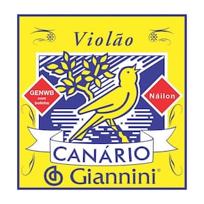 Corda De Nylon Giannini Canario Genwb4 4 Para Violao Com