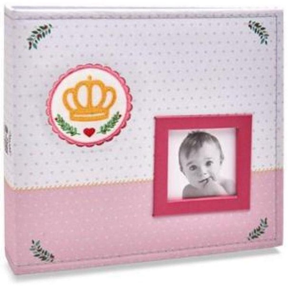 Álbum Bebê Capa Em Tecido - Ical 821