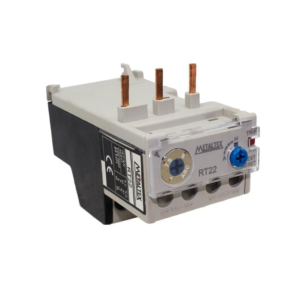 Relé Térmico Rt22-9A 6 - 9A Para Ct9-22 Metaltex