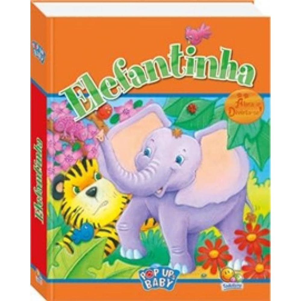 Livro Pop Ups Baby- Elefantinha