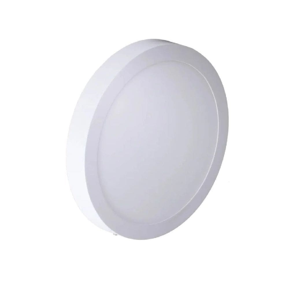 Painel Led Redondo Sobrepor 12W 3000K Bivolt Foxlux