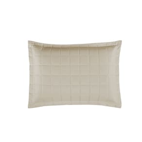 Porta Travesseiro Matelado Soft 1 Peça 100% Poliéster Areia