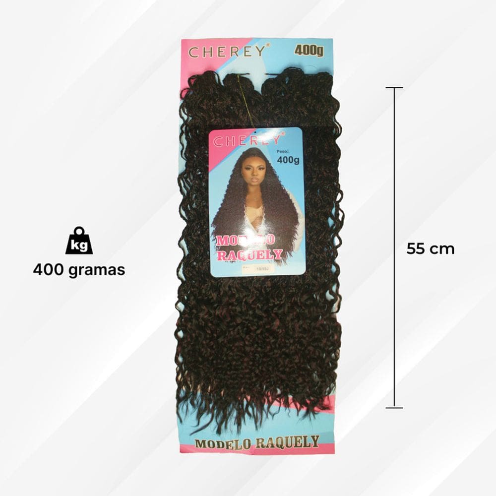 Cabelo Sintetico Raquely 400g para crochet braid