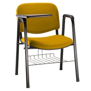 Cadeira Escolar Universitária para Auditórios Linha Hotel Amarelo