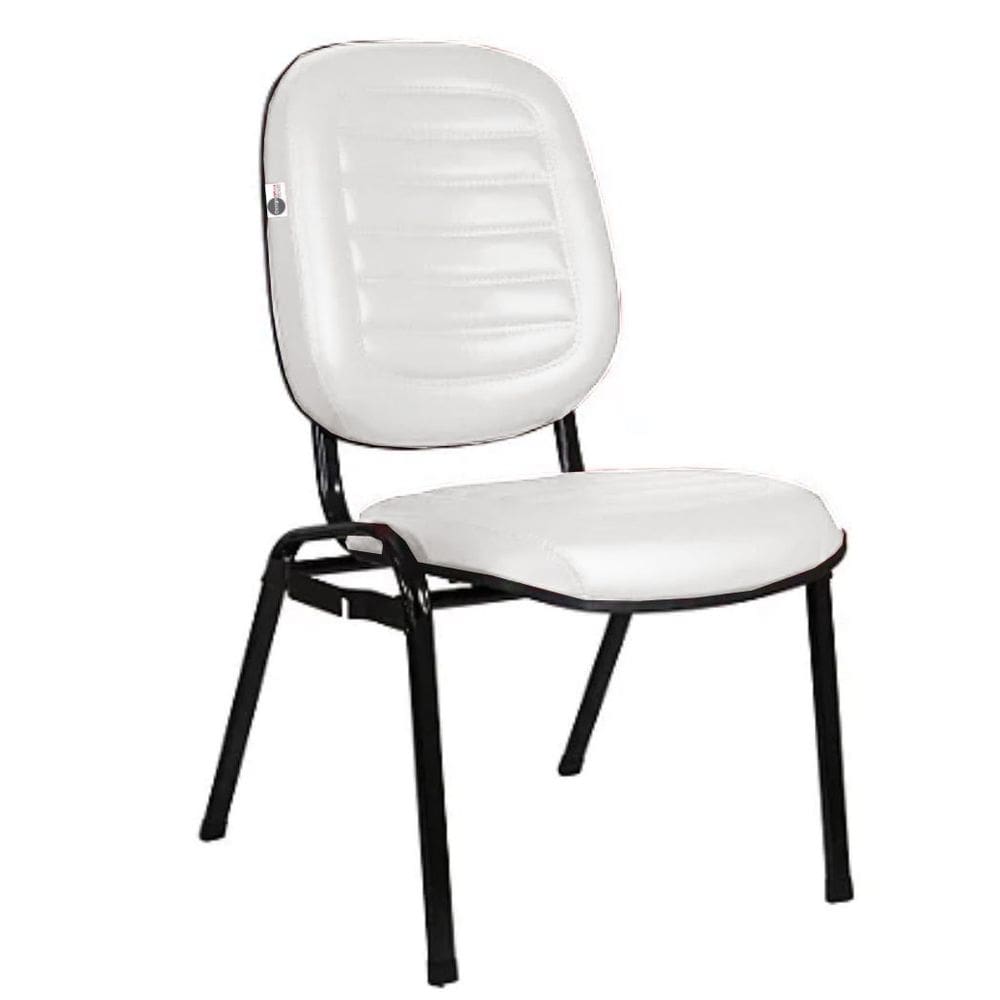 Cadeira Empilhável para Igrejas Evangélicas Linha Holy Branco