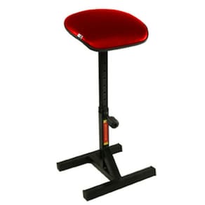 Banqueta para Seguranças, Vigilantes e Vigias Linha Cop Vermelho
