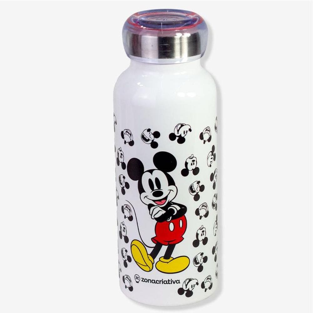 Garrafa Termica Bubble 500Ml Mickey Mouse Holografico Zc