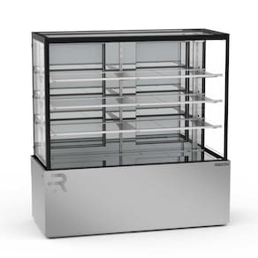 Vitrine Refrigerada 1,45 Metros 3 Prateleiras Titanium Premium Inox VTPRR1450 3P 220V - Refrimate