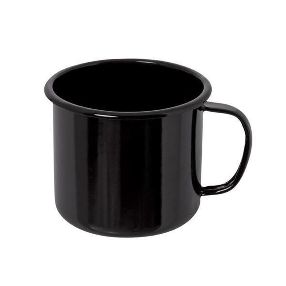 Caneca Esmaltada 160 ML Ewel Preto