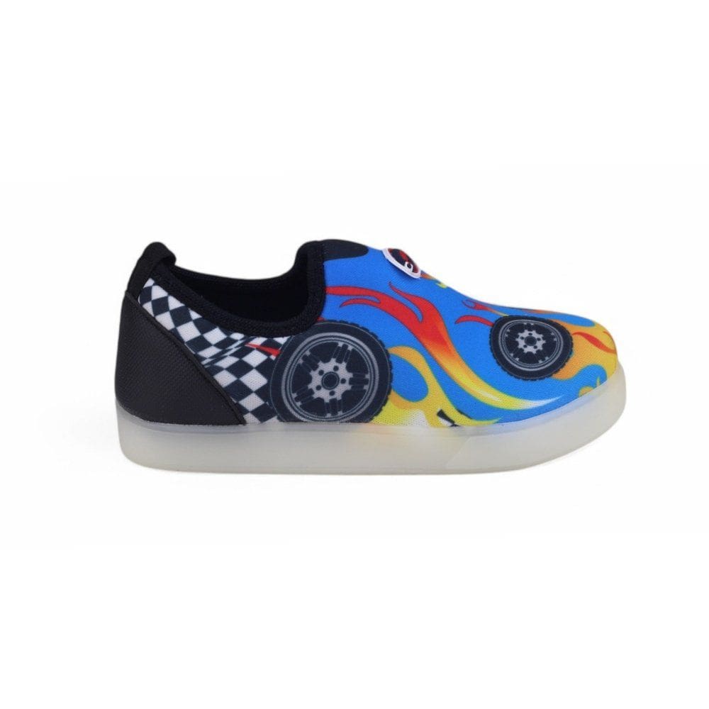 Tênis Menino Club Happy 22.032 Luz Led Calce Fácil