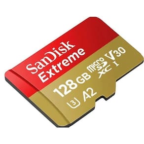 Cartao Memoria Sandisk Micro Sdxc Extreme A2 160Mb/S 128Gb