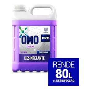 Limpador De Pisos Omo Total Lavanda 5L