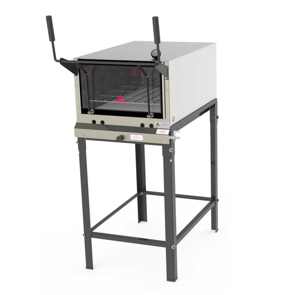 Forno Refratário Inox Industrial a Gás PRP-800 G2 S/KG - Progás