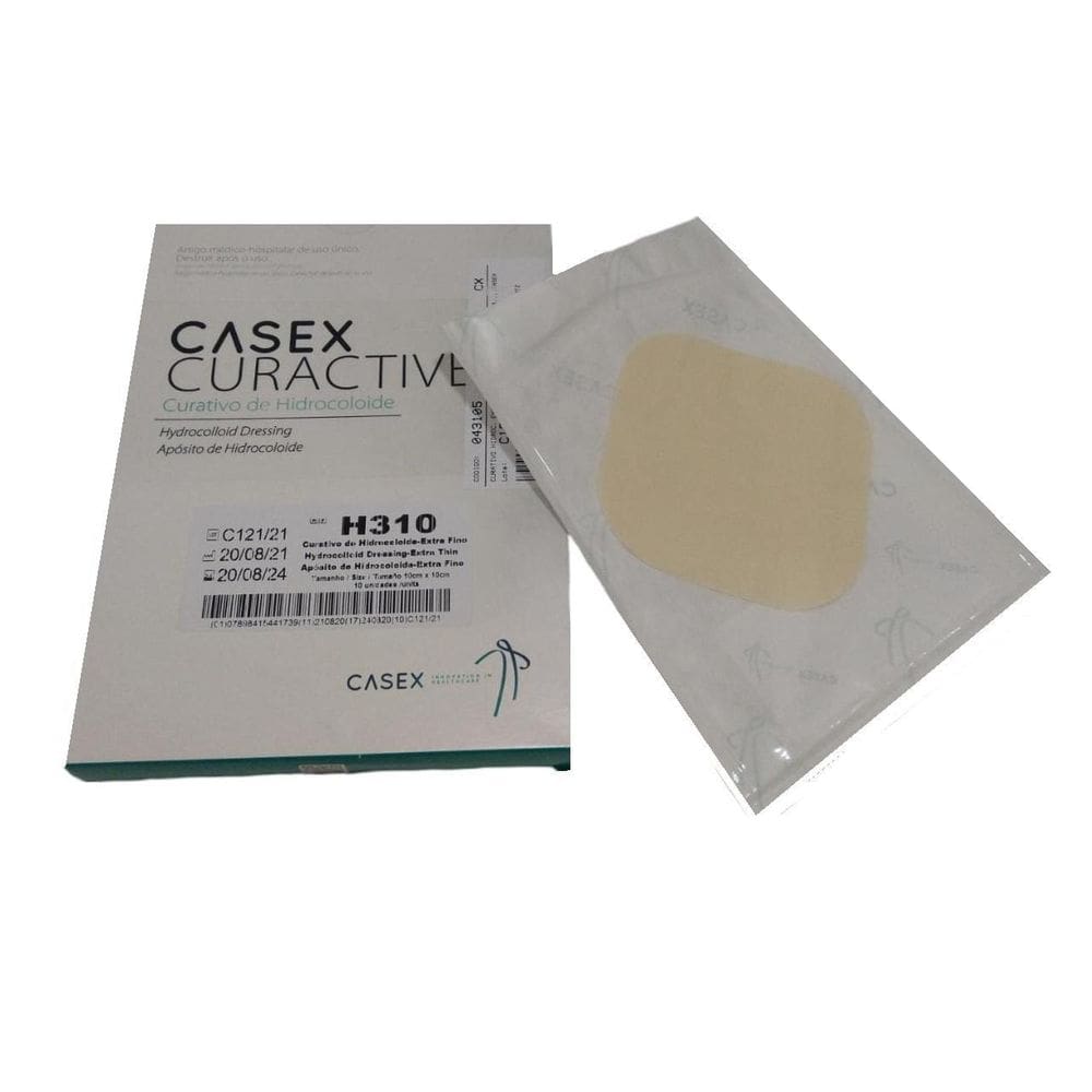 Curativo Hidrocoloide 10X10 - Com 01 Unidade - Casex