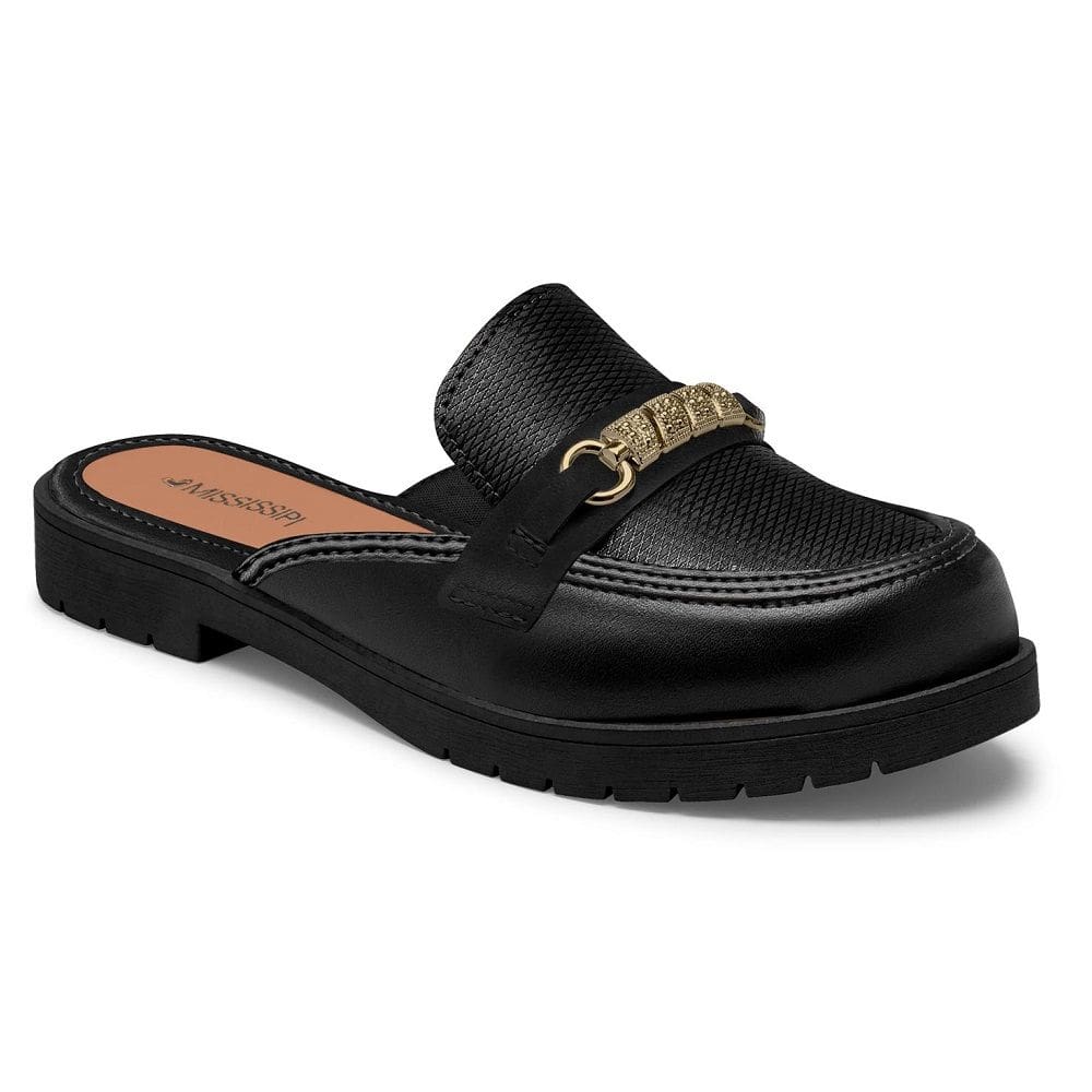 Mule Mississipi ME731 Feminino - Preto