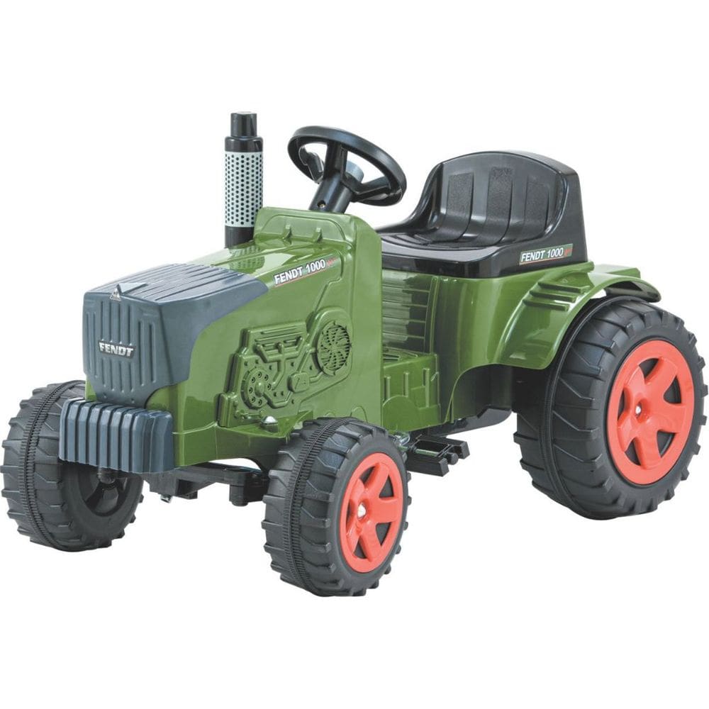 Tratorzinho de Pedal Infantil Biemme Fendt Verde Buzina 35kg