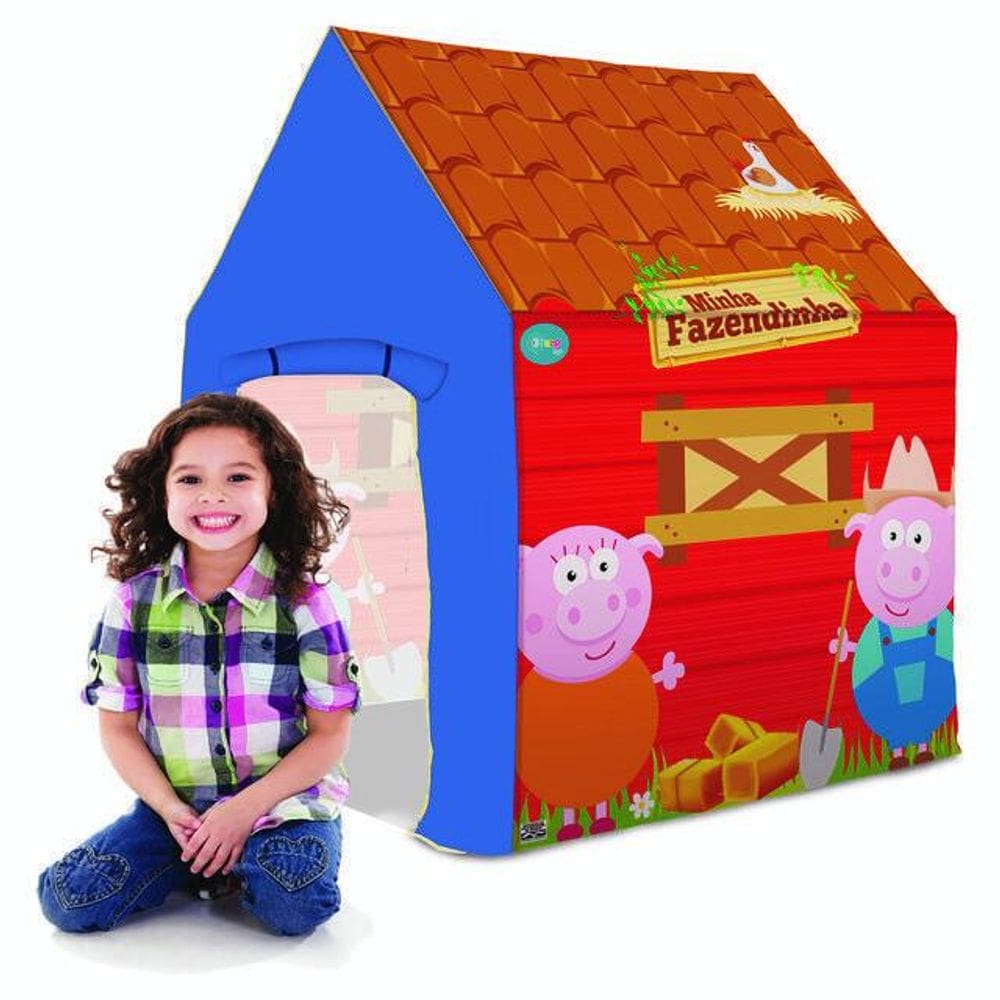 Barraca Infantil Tenda Minha Fazendinha - Bang Toys