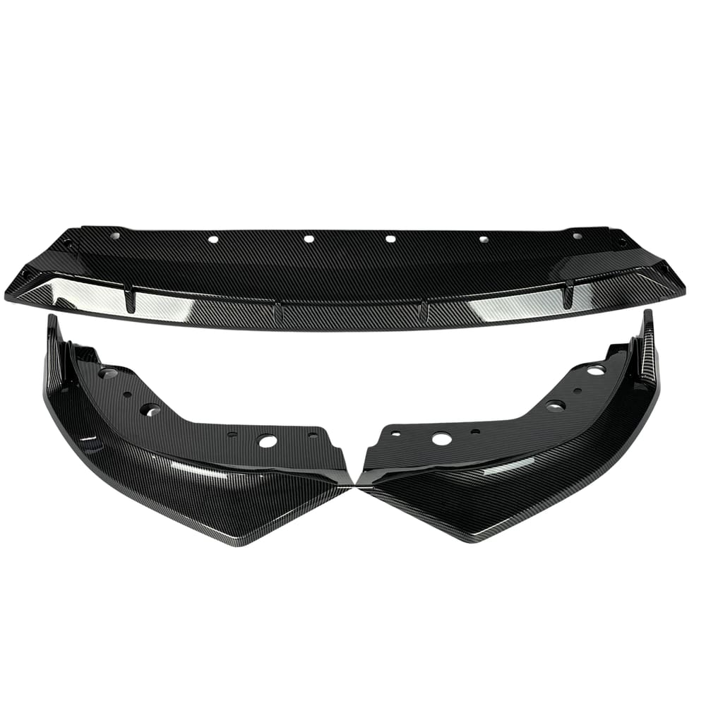 Saia Aerofólio Frontal BMW Série 3 M LCI Efeito Carbono 320