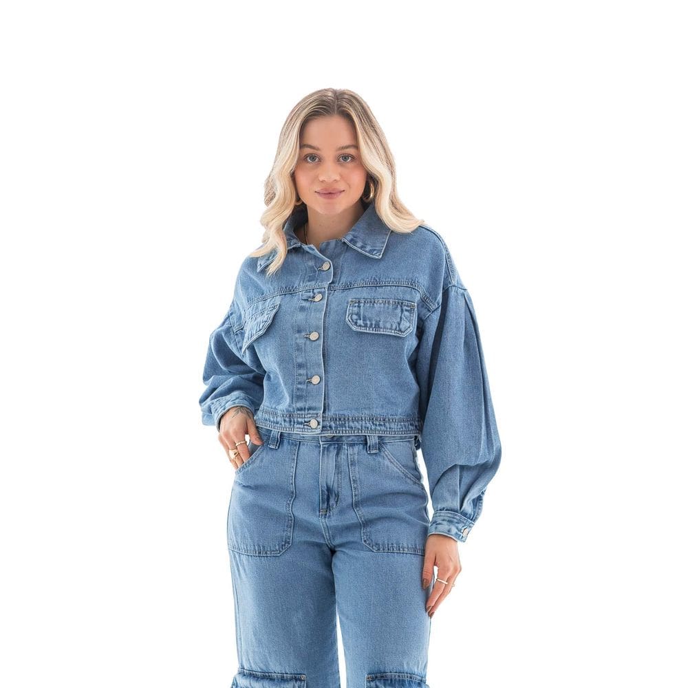Jaqueta Jeans Feminina Arauto