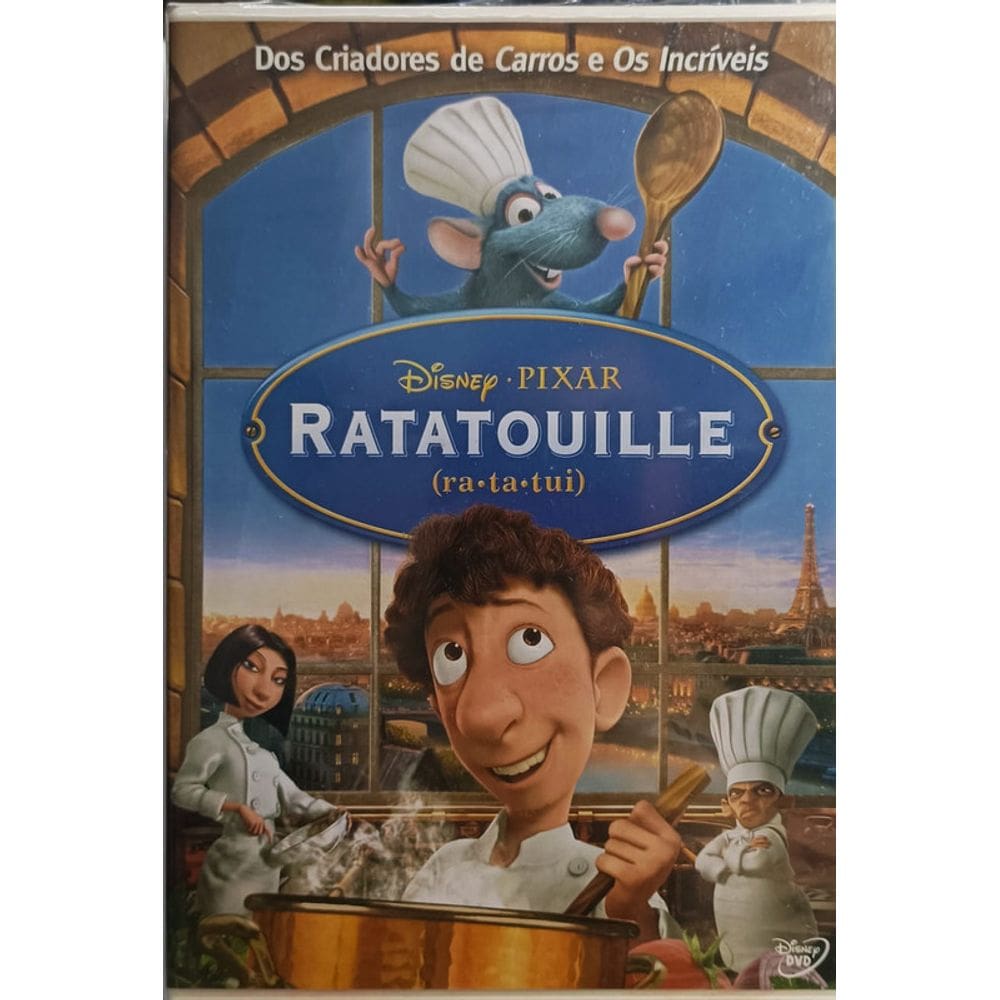 Dvd - Ratatouille - Disney Pixar (FILME INFANTIL)
