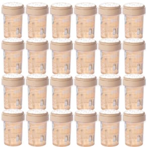 Saleiro decorado 140ml com 24 unidades Plasutil ref.1084