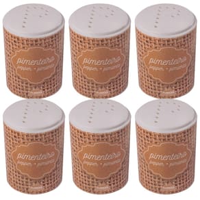 Pimenteiro decorado 100ml com 6 unidades Plasutil ref. 16550