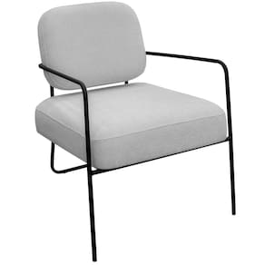 Poltrona para Sala e Escritório Base de Metal Kaety