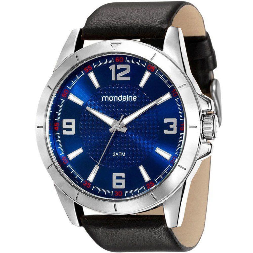 Relógio Mondaine Masculino Couro 76657G0mvnh1