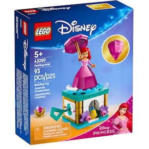 Lego Disney A Pequena Sereia Ariel Giratória 43259