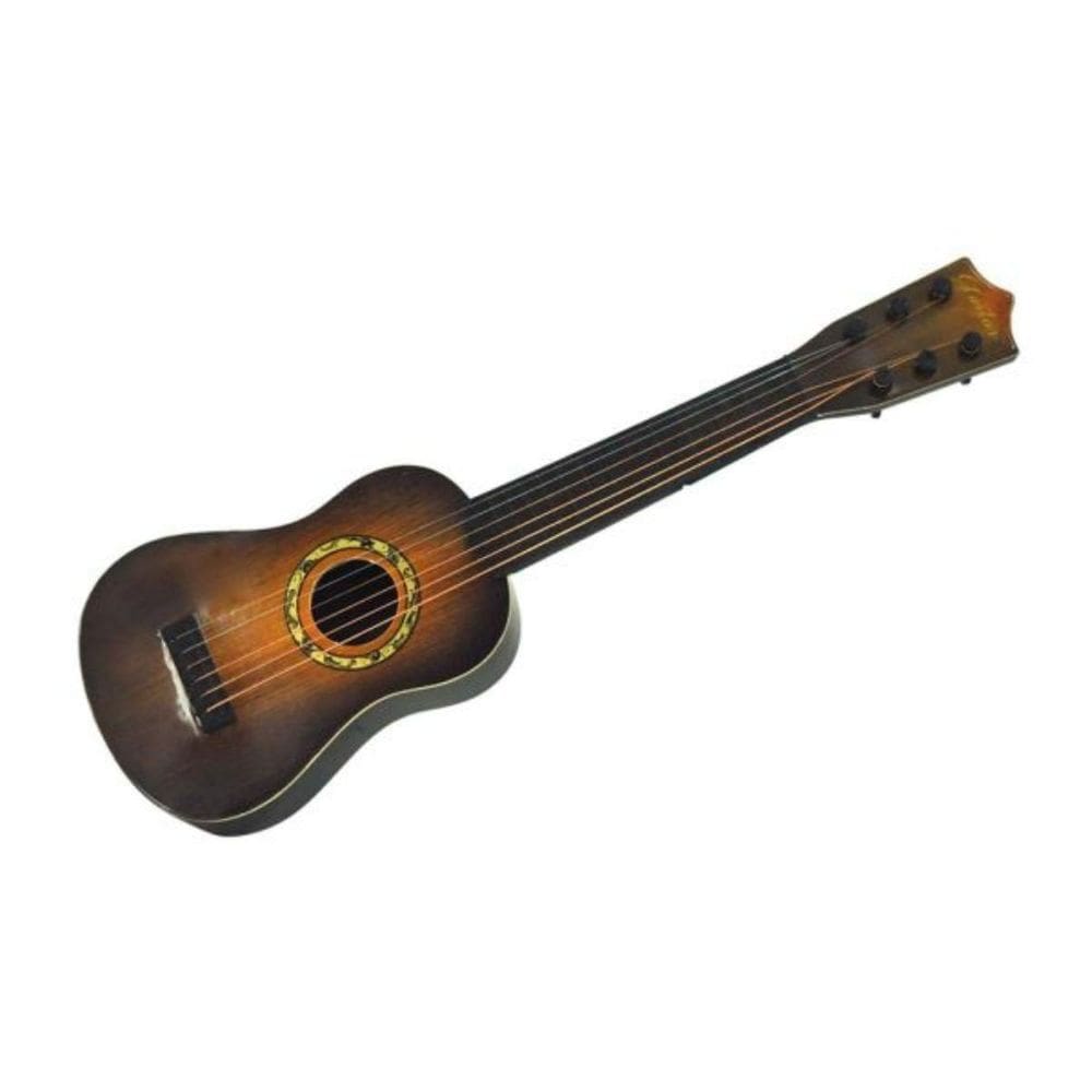 Violão Infantil 06 Cordas Aço Brinquedo Musical Carvalho