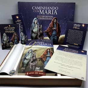 Box Caminhando com Maria (Livro 9 meses com Maria)