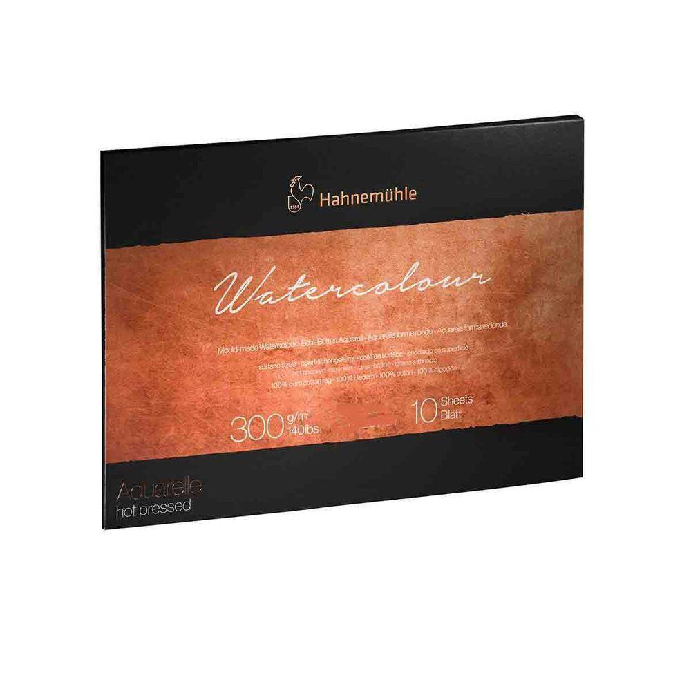 Bloco Aquarela Hahnemuhle 300G/M2 Satinada 36X48Cm 10 Folhas