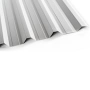 Kit 10 Telha Galvanizada Aluzinco Trapezoidal Alumínio