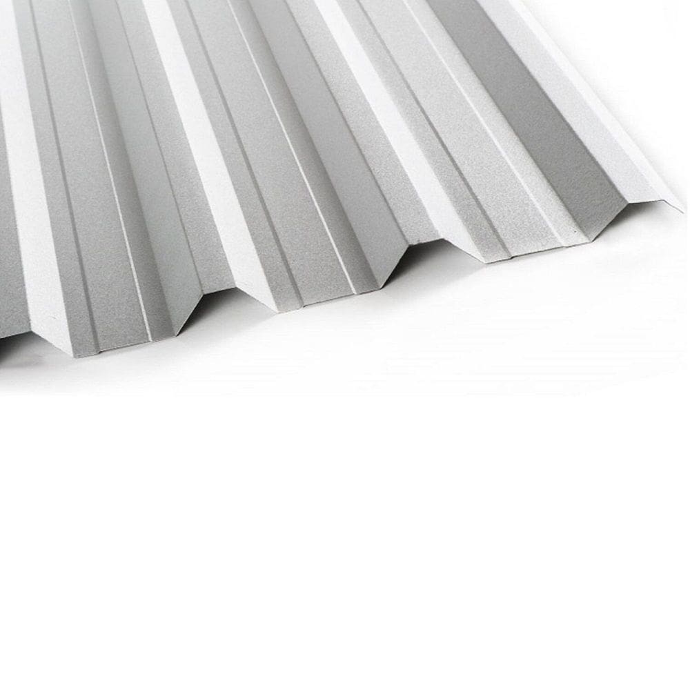Kit 10 Telha Galvanizada Aluzinco Trapezoidal Alumínio