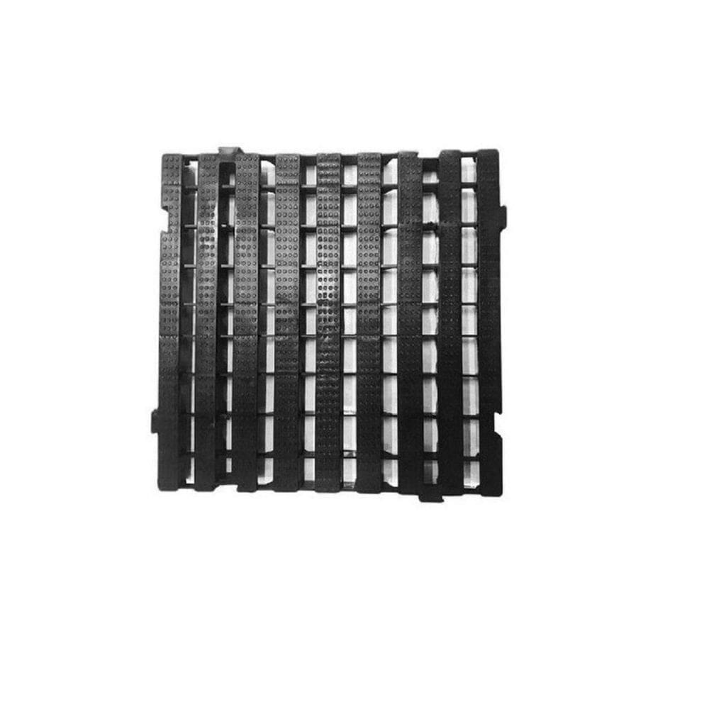 Estrado Palete Piso De Plástico Resistente 40X40X4,5 - Preto