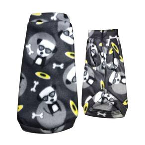 Roupa De Frio Para Cachorro - Cinza G