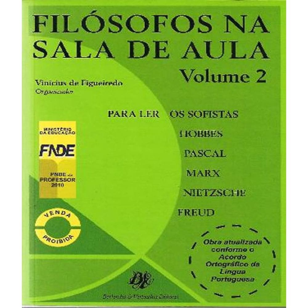 Livro Filósofos Na Sala De Aula - Vol 02