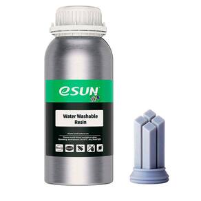 Resina 3D Uv Esun Water Washable 500G - Grey