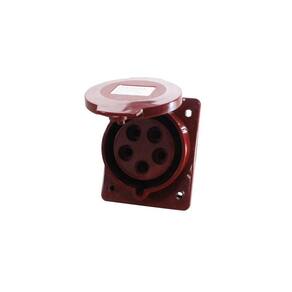 Tomada De Embutir Inclinada 32A 380-415V 3P+N+E - Metaltex