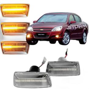 Pisca Seta Sequencial GM Vectra 06-09 Transparente