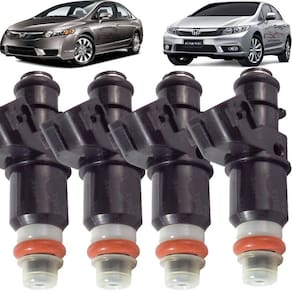 Kit 4 Bicos Injetores New Civic 12 Furos 16450Pzx003