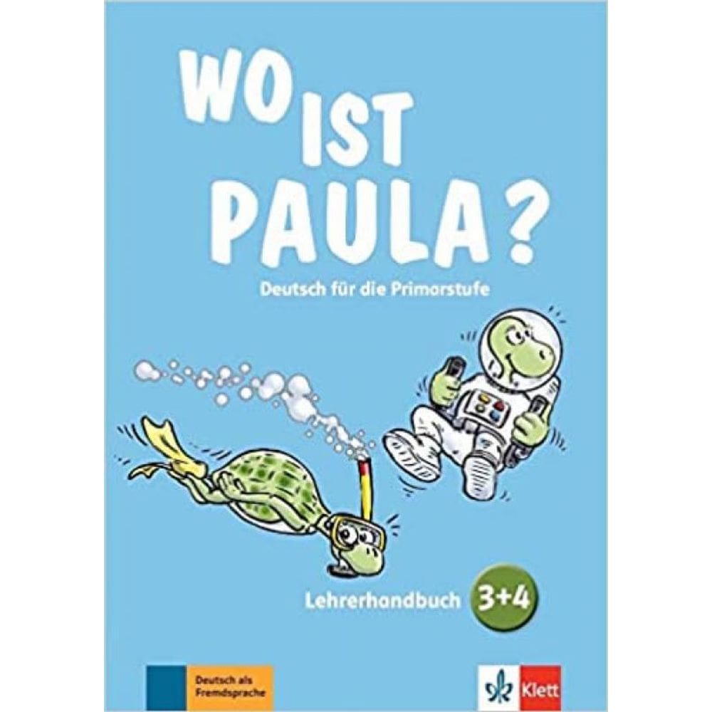 Livro Wo Ist Paula - Lhb Zu Band 3 + 4