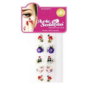 Kit 1.500 Adesivos Para Unhas Arte Sedução, 100% Artesanal